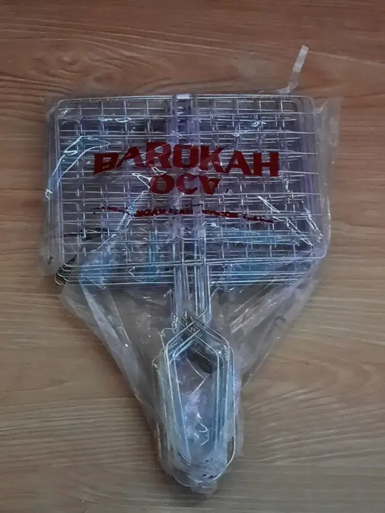 Alat Panggang Stainless Jepit