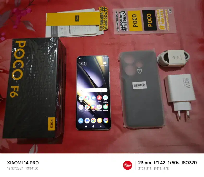 Poco F6 5G 12/512 Buka kotak Muraah