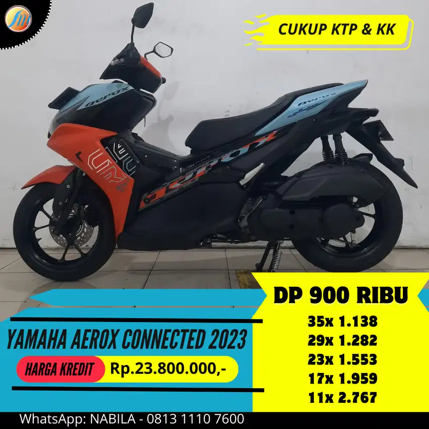 Yamaha NEW Aerox 155 C 2023 KREDIT DP 900RB ANGSURAN TERJANGKAU