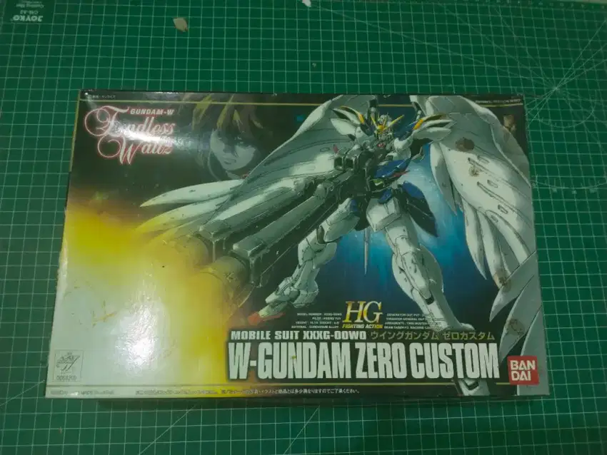 Jual gunpla W-Gundam Zero Custom HG