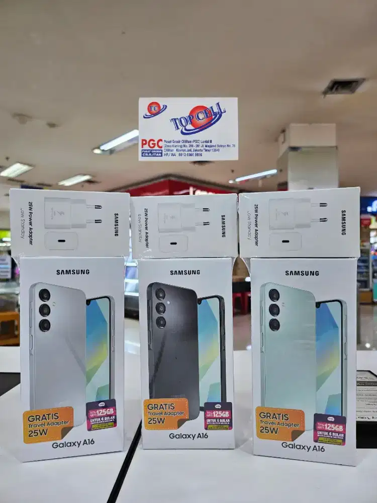 Samsung Galaxy A16 LTE 8/128 New Garansi Resmi