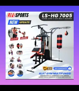 Home gym lengkap promo bisa COD alat fitnes homegym