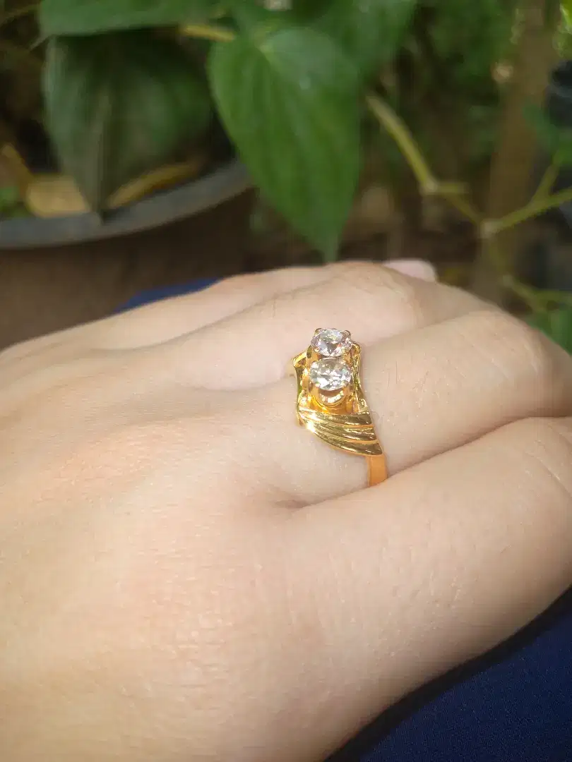 Cincin cewe berlian banjar mata 2