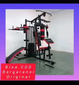 Home gym 3 sisi plus samsak  alat fitnes homegym murah