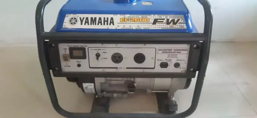 Genset yamaha ef 2600 fw eks cafe warkop angkringan