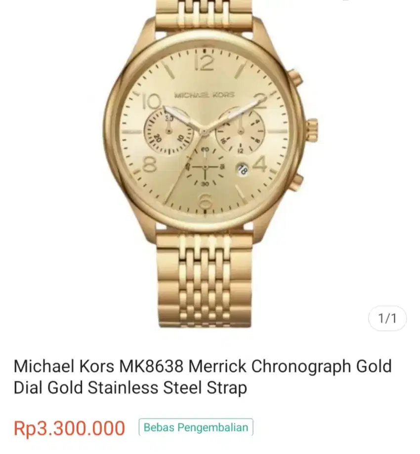 Di jual jam michael kors