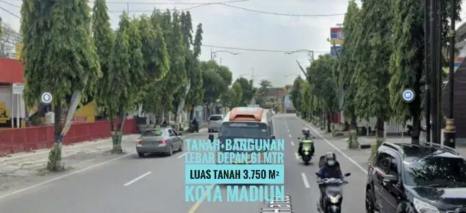 Tanah Pekarangan dn Rumh lama LD 61 mtr, KOTA MADIUN Strategiss