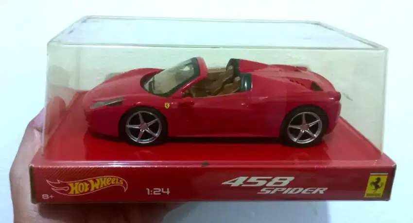 Hotwheels Ferarri 458 Spider