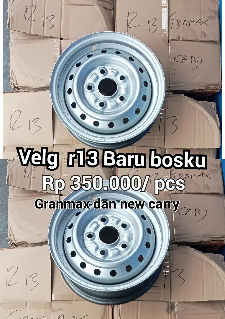 Velg ring 13 Pcd 5 baut, granmax Suzuki carry