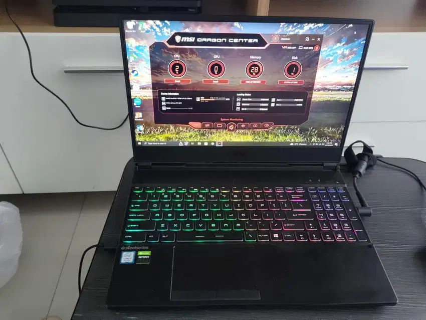 Dijual Laptop MSI GL65 9SFK Kondisi Baik