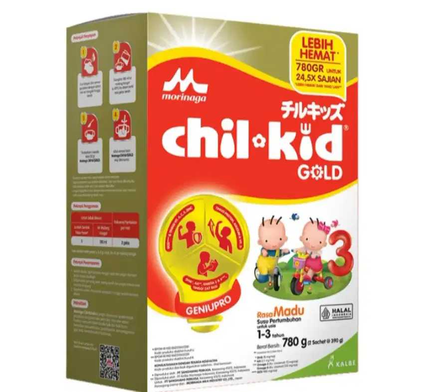 Susu morinaga chil-kid 3 Gold