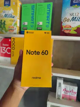 Realme note 60 4/64gb garansi resmi