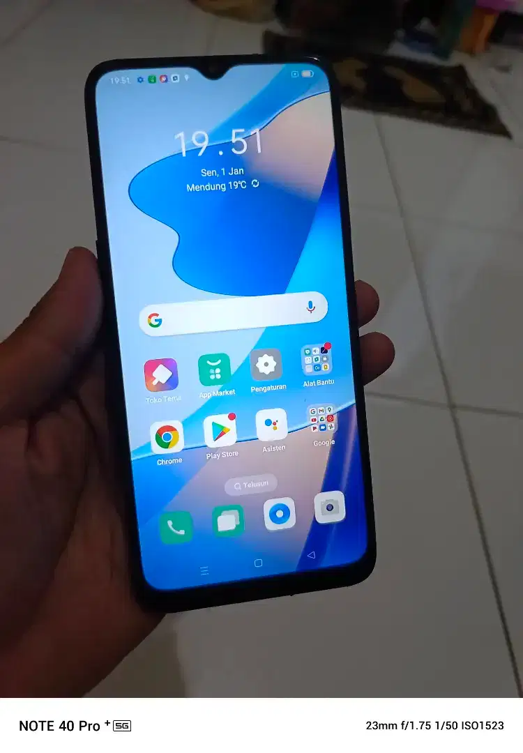 Oppo A16 mulus hp casan 3/32