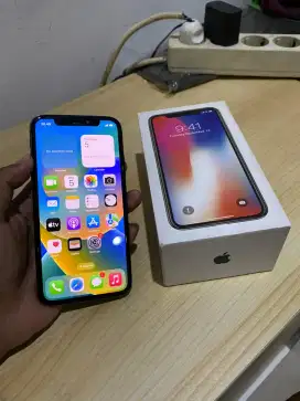 Iphone x hitam inter 64GB