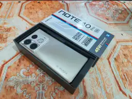 Infinix Note 40 pro 5G Ram 8+8/256gb lengkap mulus kecuali PB