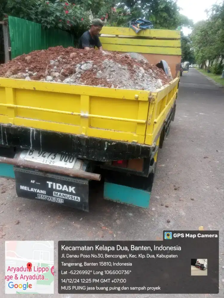 JASA BUANG PUING DAN SAMPAH PROYEK