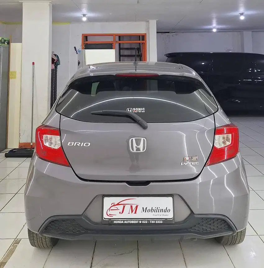 (tdp 9,5 jt) Honda Brio 1.2 RS  CVT 2020 bagus, istimewa, brio satya