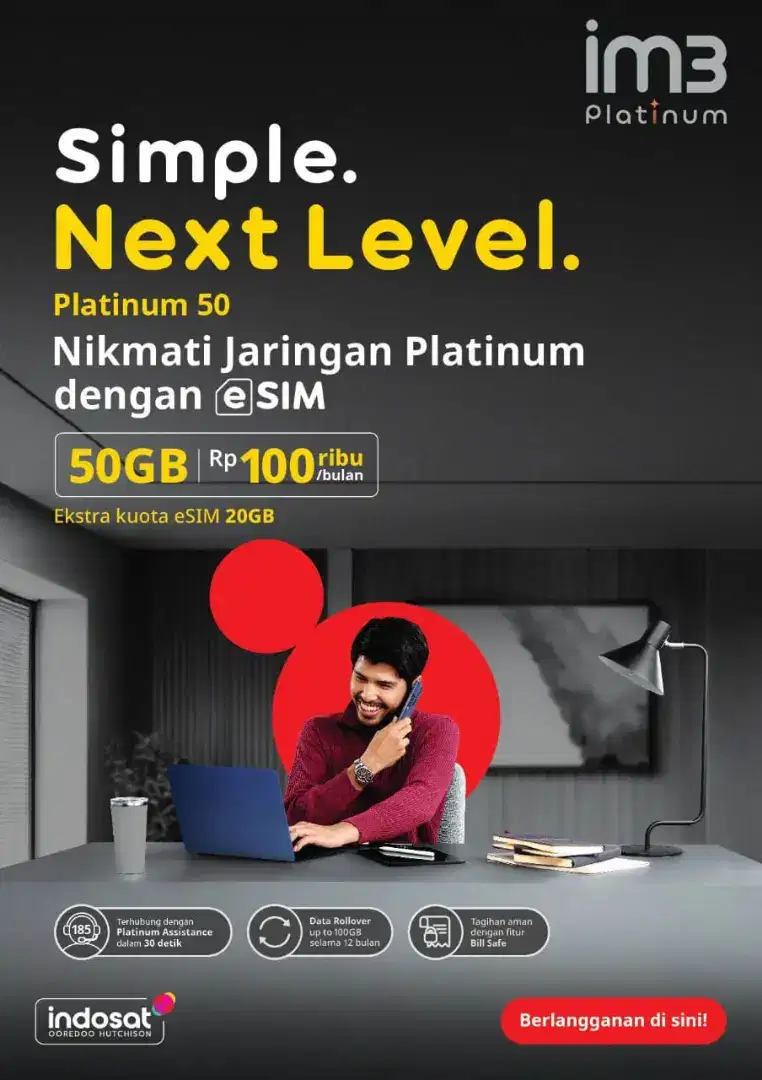 Pascabayar indosat platinum berlangganan