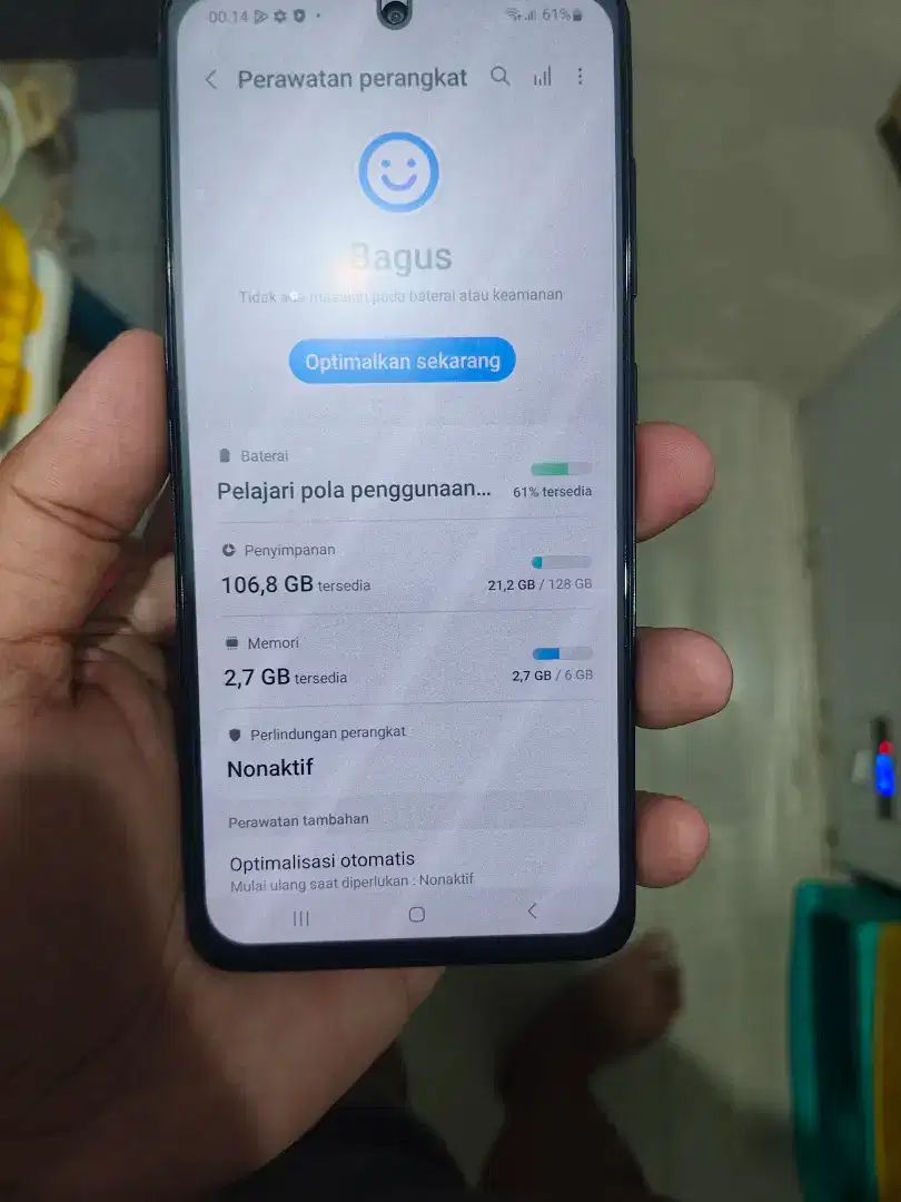 Samsung A51 6+3/128 resmi msih bgus bengt terawat TT masuk