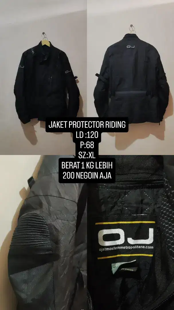 JAKET SAFETY RIDING