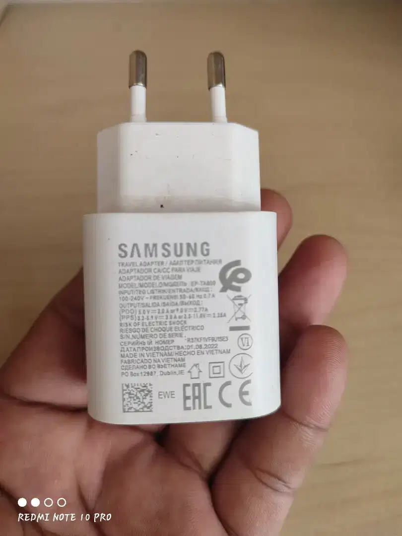 Batok charger ORI Samsung 25 watt tipe c