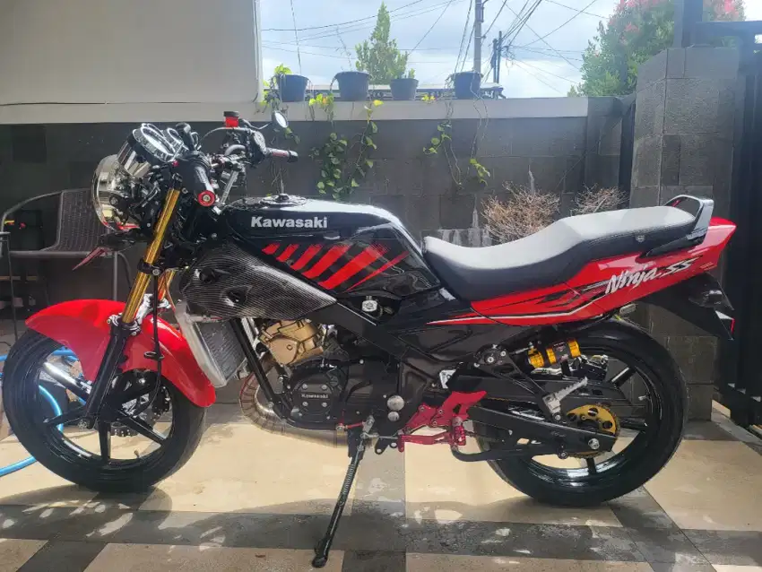 Ninja R 2014 Convert SS Merah Full Modif (New Restorasi)