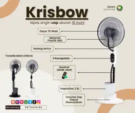 Kipas Angin Uap Krisbow 16 Inch