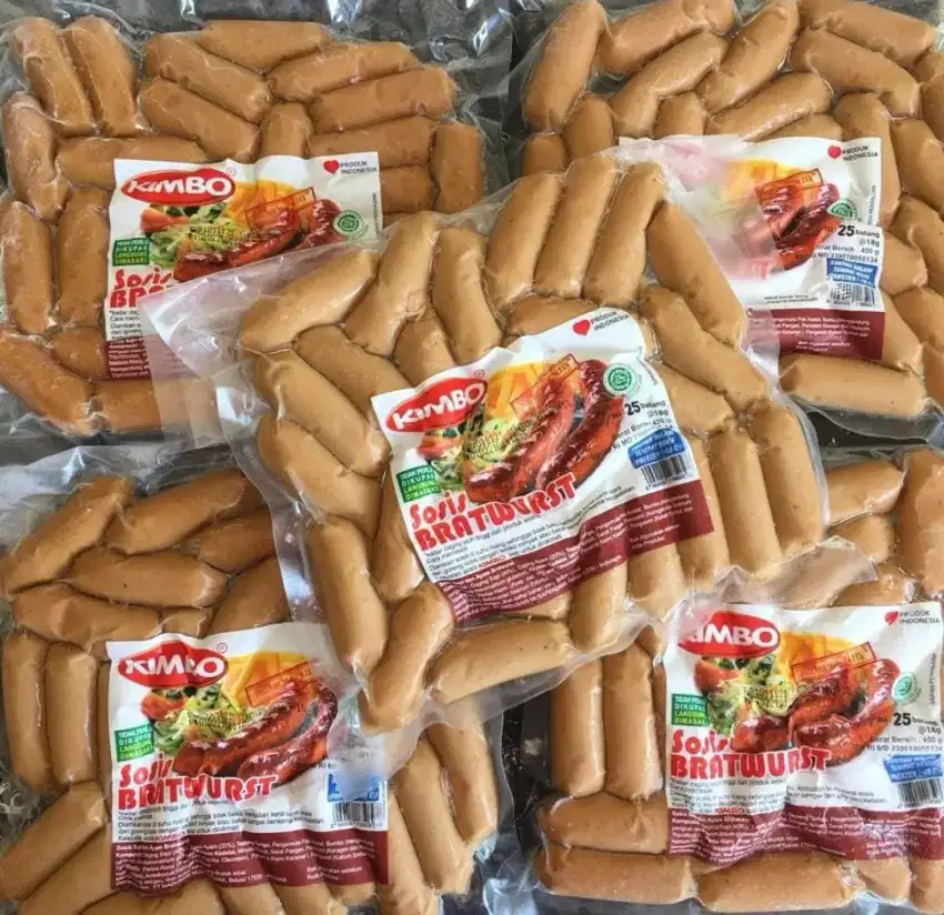 KIMBO SOSIS BRATWURST* 450gr