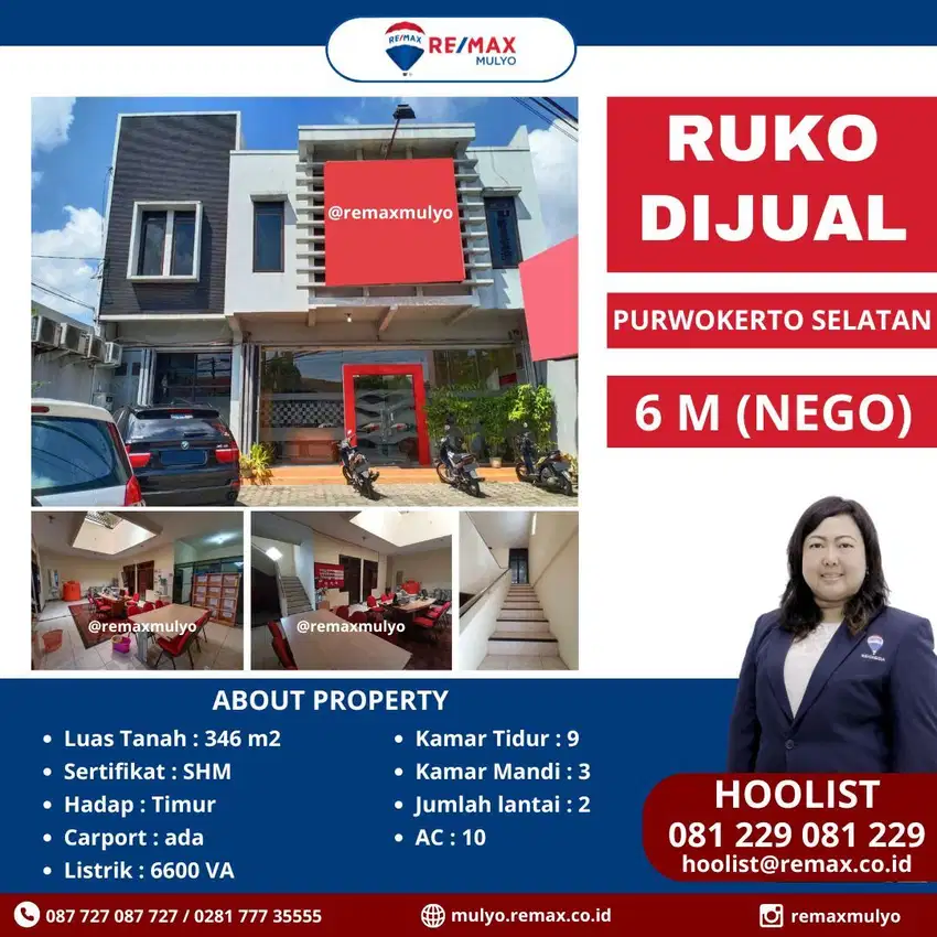 Dijual Ruko Cocok Untuk Bisnis & Harga Bersahabat