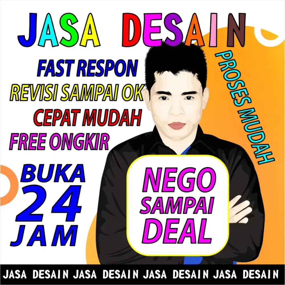 JASA DESAIN + CETAK