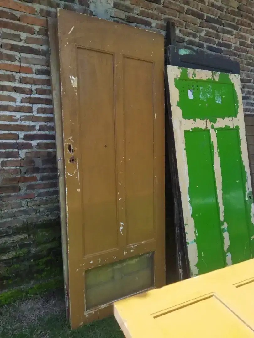 Pintu jati jaman belanda