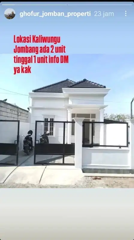 Jual rumah murah Jombang  klasik moderen hanya 1 unit