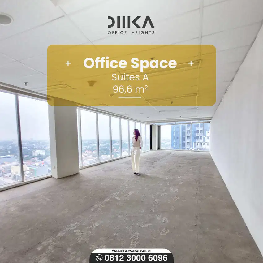 Dijual Office Space di Dhika Office Heights Selatan Jakarta