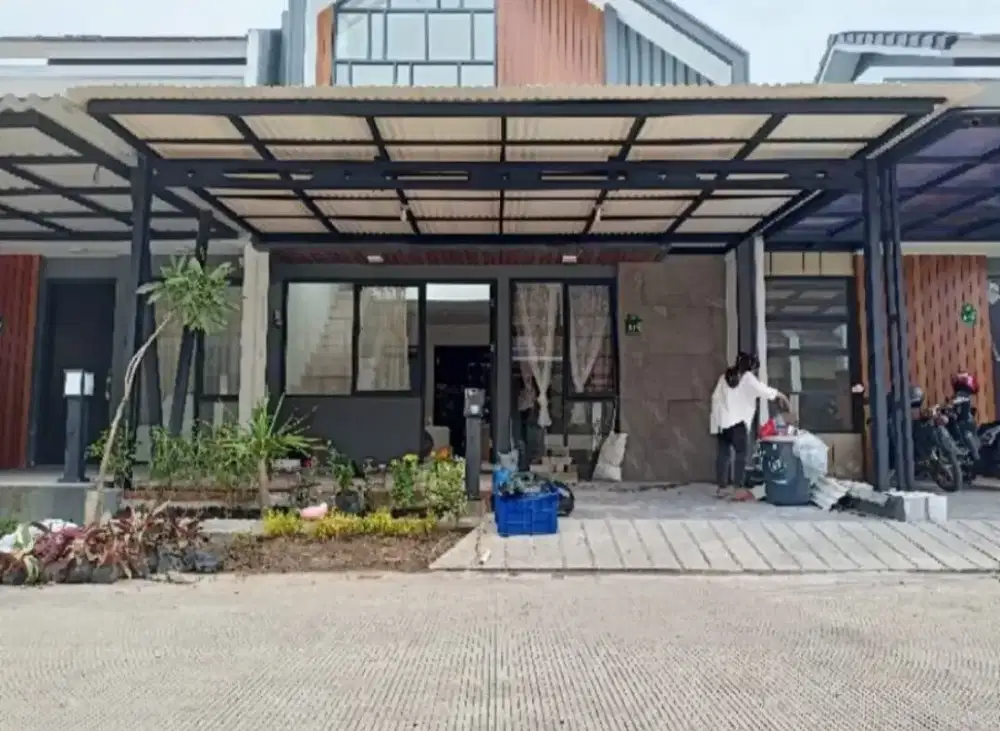 Pemasangan kanopi baja ringan sni promo