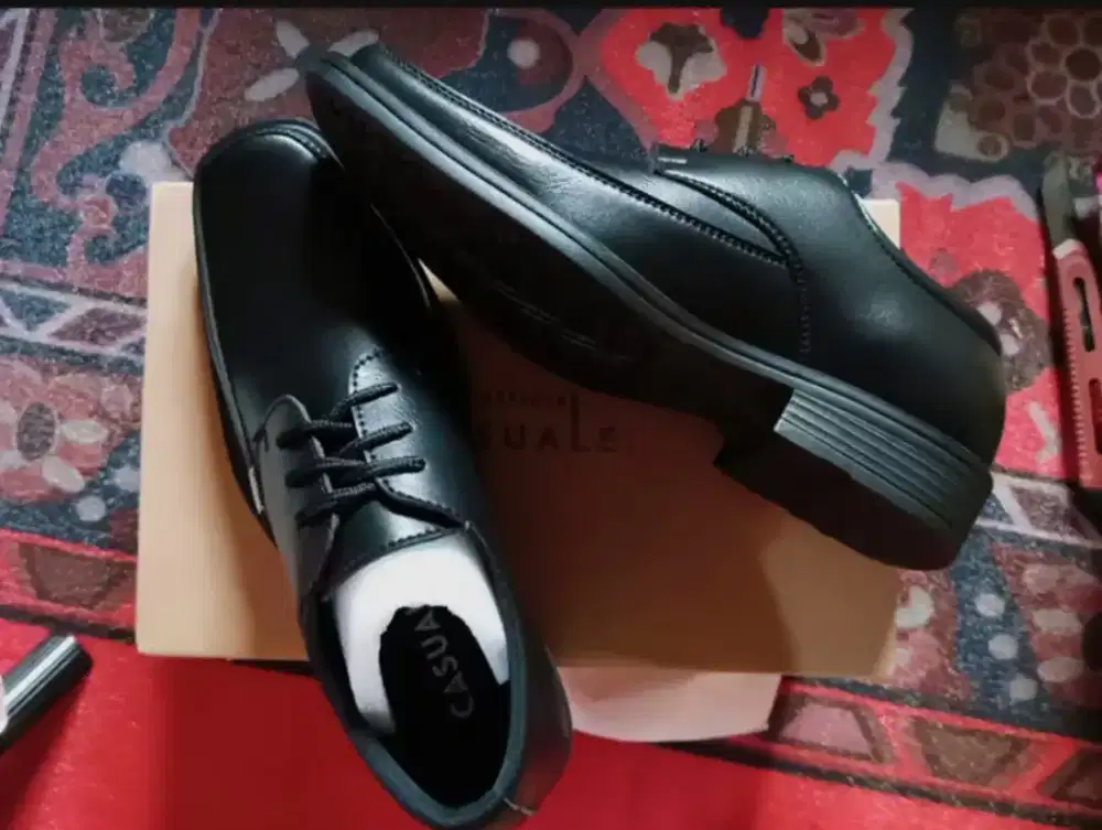 Sepatu Pantofel Hitam Size 41