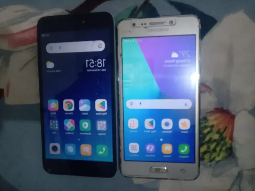 Samsung j2,redmi note5a