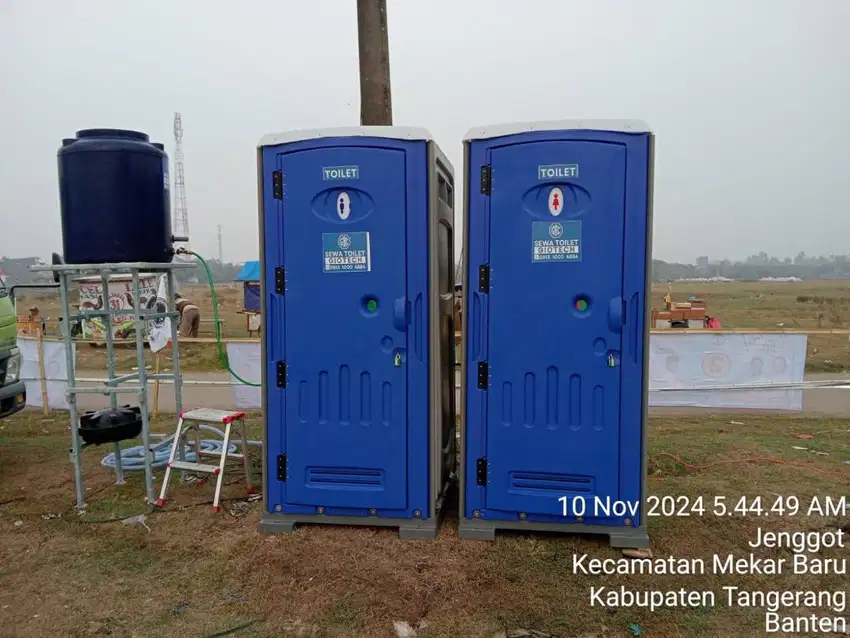 TOILET PORTABLE HDPE  VVIP COCOK UNTUK DISEWAKAN HUBUNGI