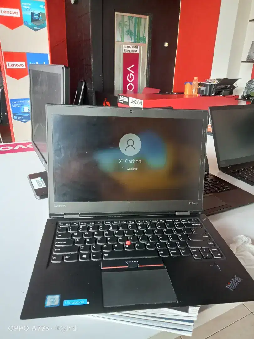 Jual laptop LENOVO X1 CARBON, Bekas!!