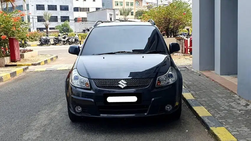 suzuki x over sx4 hitam 2011 matic cash kredit proses bisa dibantu