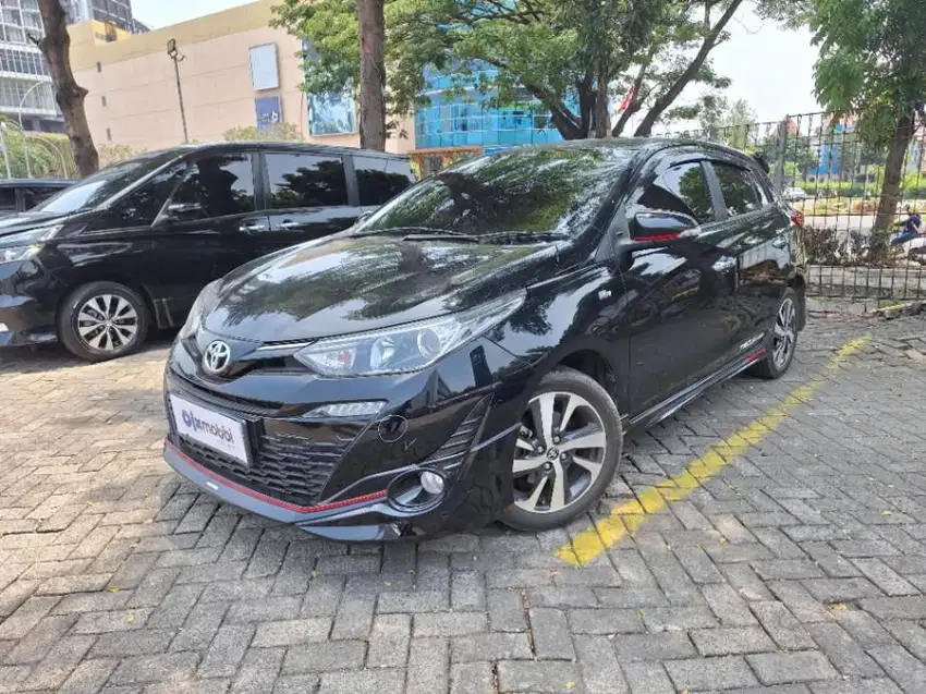 KM Rendah TDP 16JT Toyota Yaris 1.5 S Bensin-MT 2018 Hitam