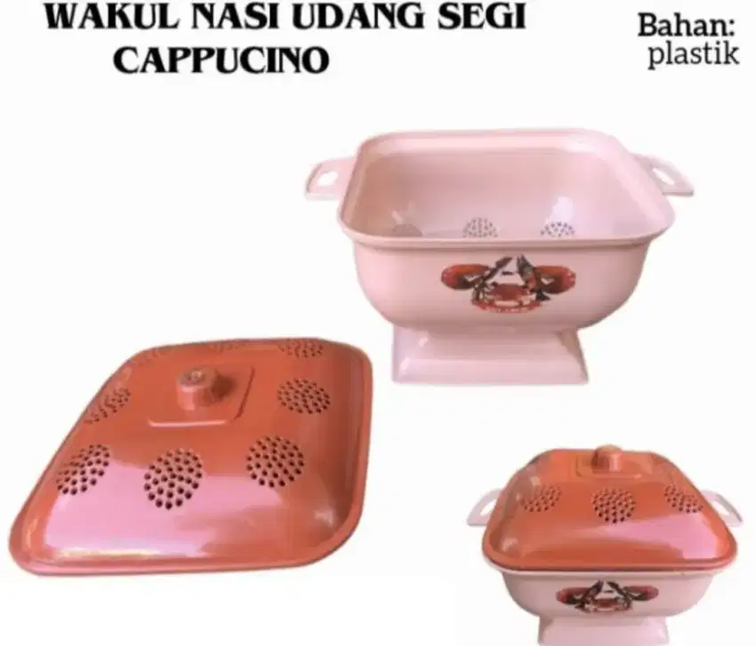 Rice bowl warna coklat