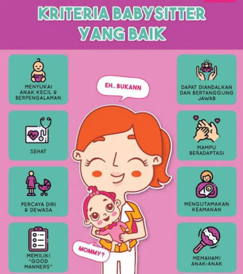 Jasa pengasuh bayi dan anak