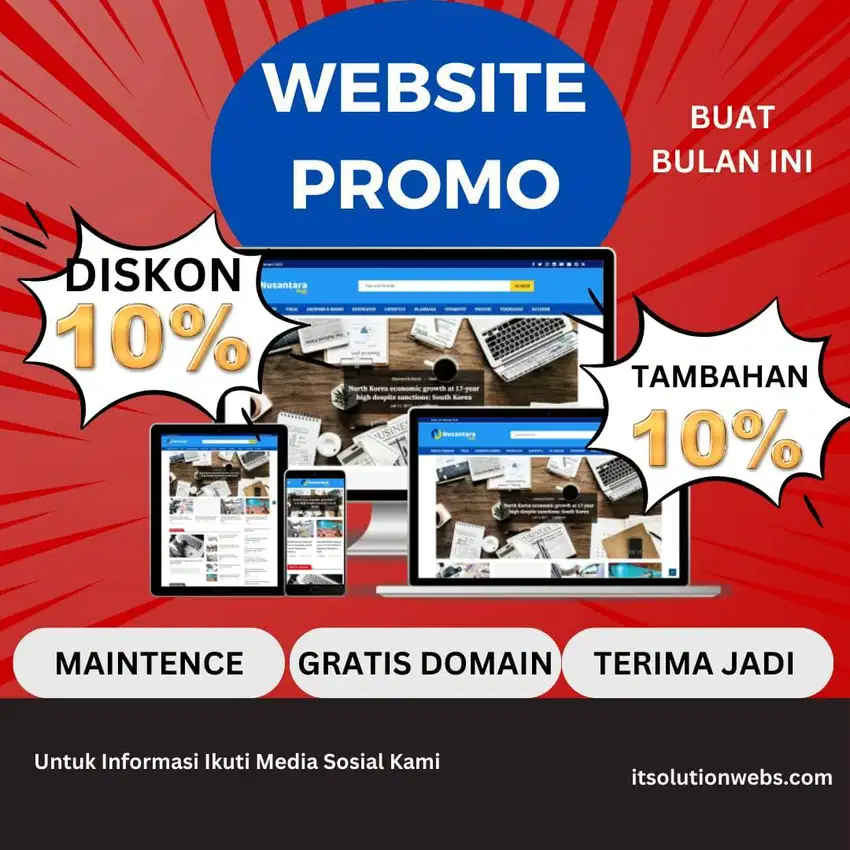 Website Portal Berita Solusi Digital untuk Media Anda