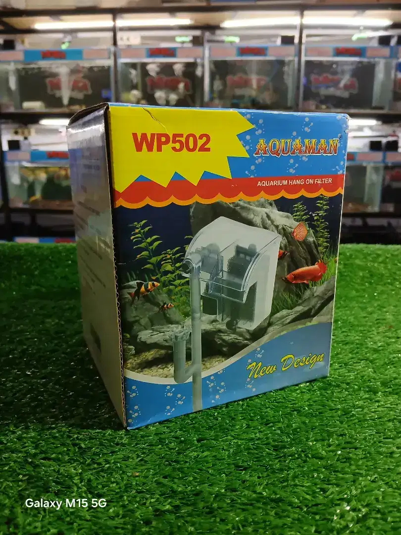 Aquaman WP502 Hang On Filter Pompa Filter Gantung Aquarium