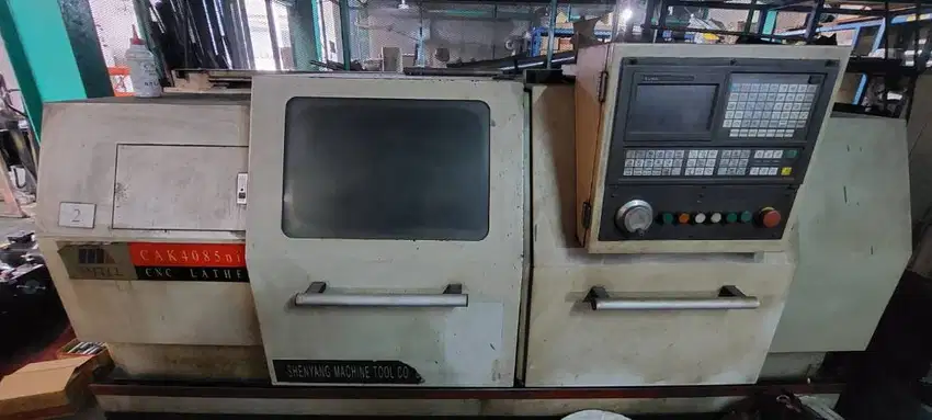 MESIN CNC LATHE MILLING CAK 4085ni second tahun 2016