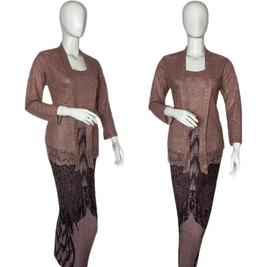 One set Kebaya Kutu Baru/Kebaya modern/kebaya pesta