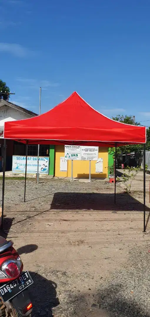 Tenda lipat matic praktis gazebo portable payung buat jualan