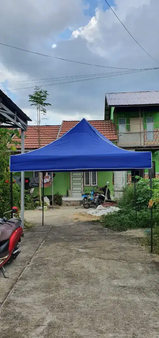 Tenda lipat matic praktis gazebo portable payung buat jualan