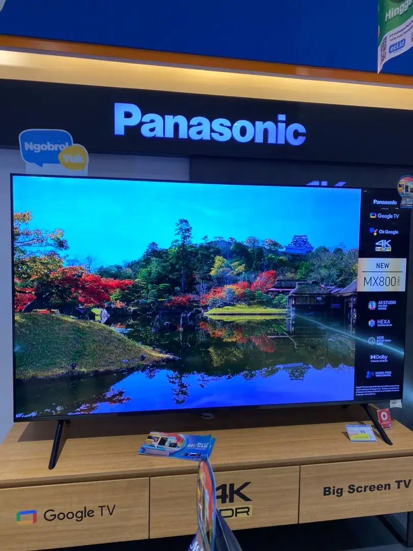 Cicilan Tanpa DP Bunga 0% Panasonic Oled Smart tv 65”