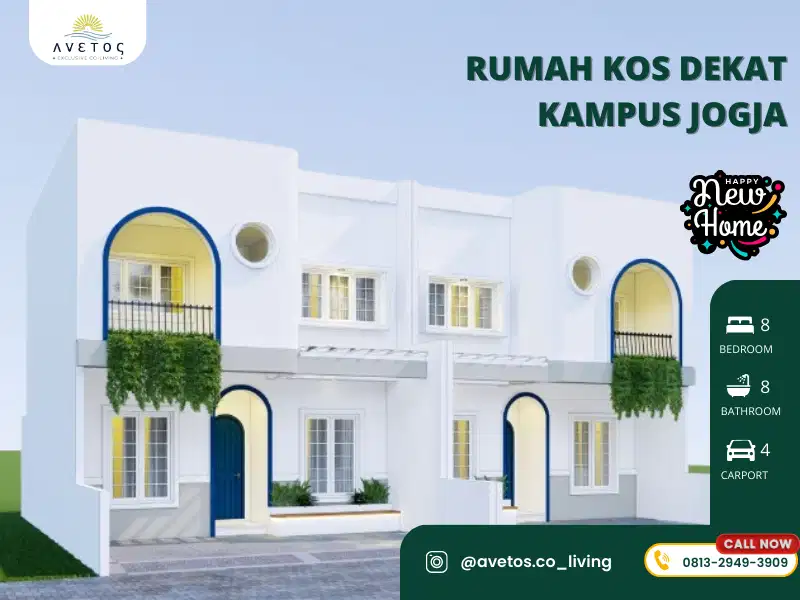 Rumah Kost Mewah Jogja dekat UII Cocok untuk Peluang Investasi